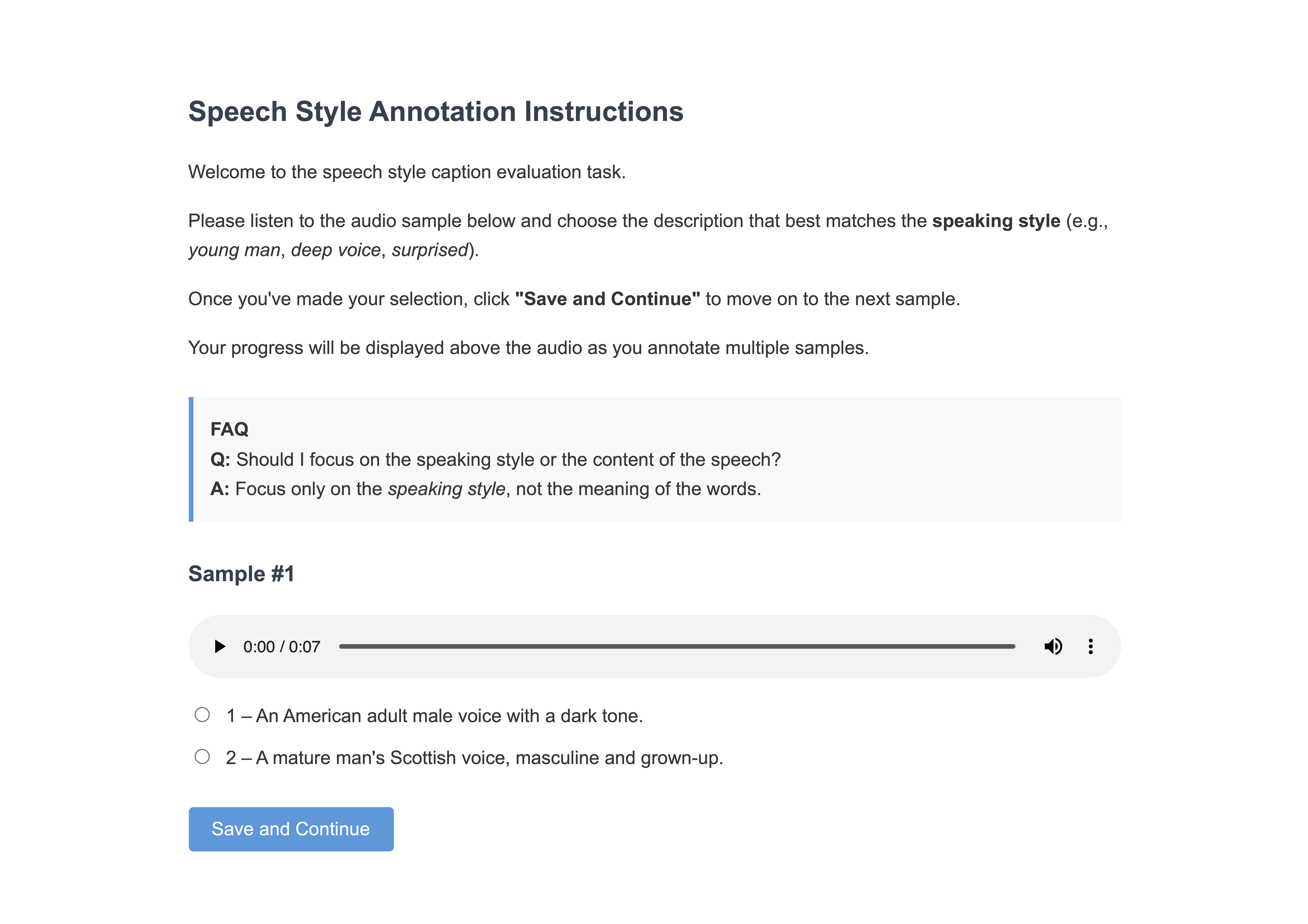 Animated demonstration of SSR-Speech.